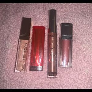 Lip gloss + lipstick bundle